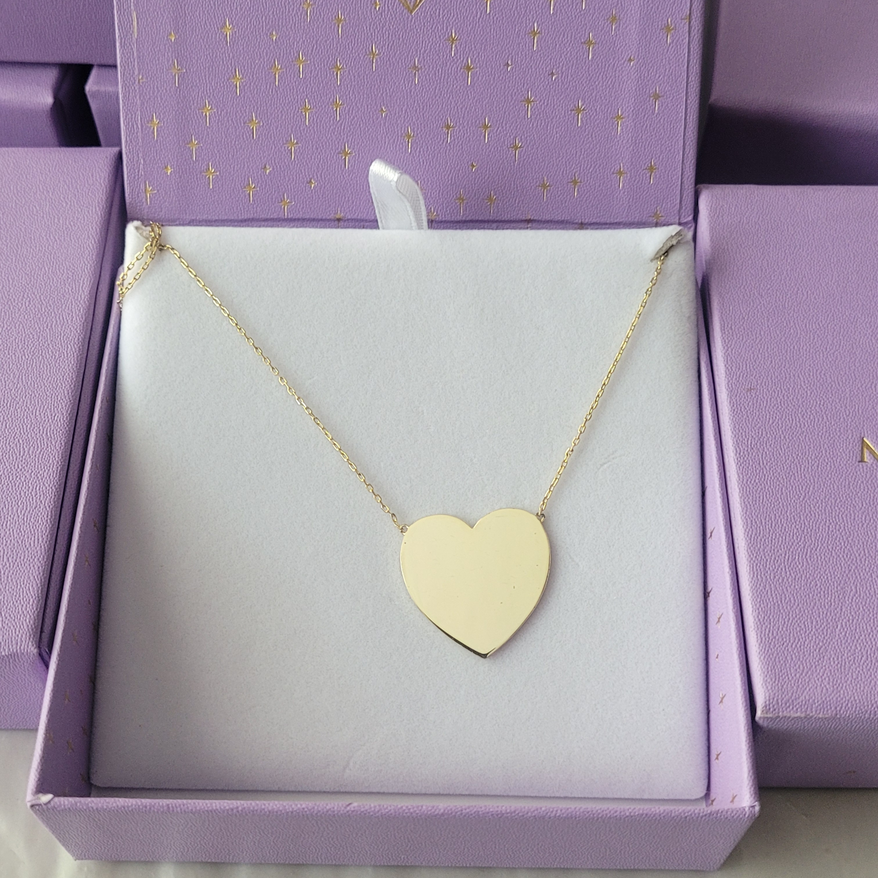Melinda Maria Gold Plated Heart Pendant Necklace 65$